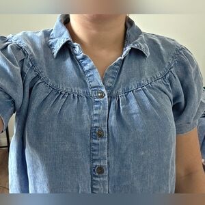 Jane and Delancey Light Blue Button-Down Shirt